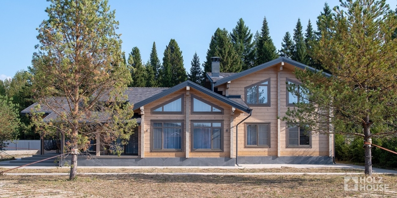 Дом из клееного бруса по проекту \"Окленд\" Фото 7