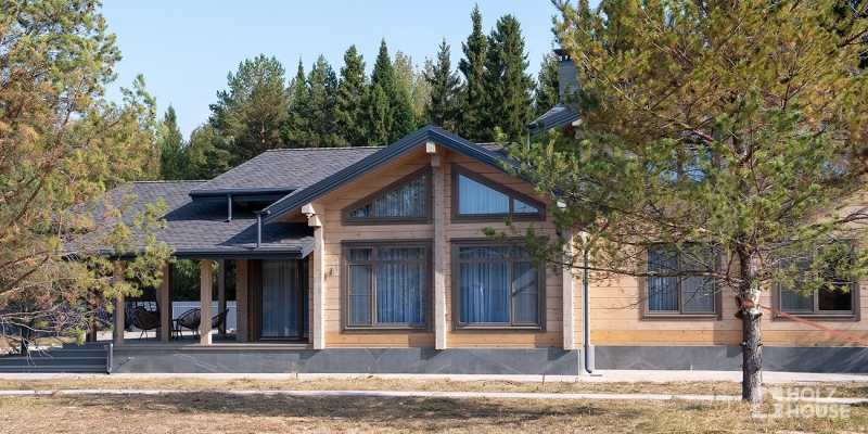 Дом из клееного бруса по проекту \"Окленд\" Фото 8