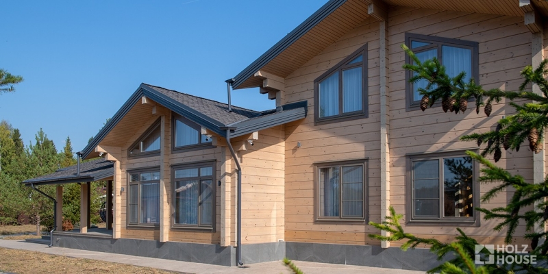 Дом из клееного бруса по проекту \"Окленд\" Фото 10