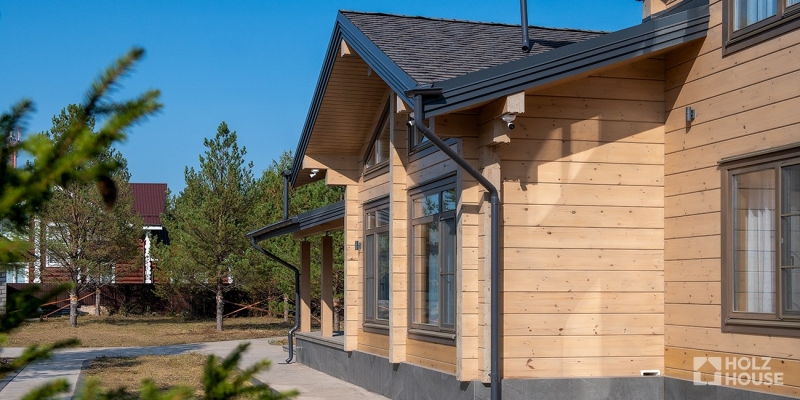 Дом из клееного бруса по проекту \"Окленд\" Фото 11