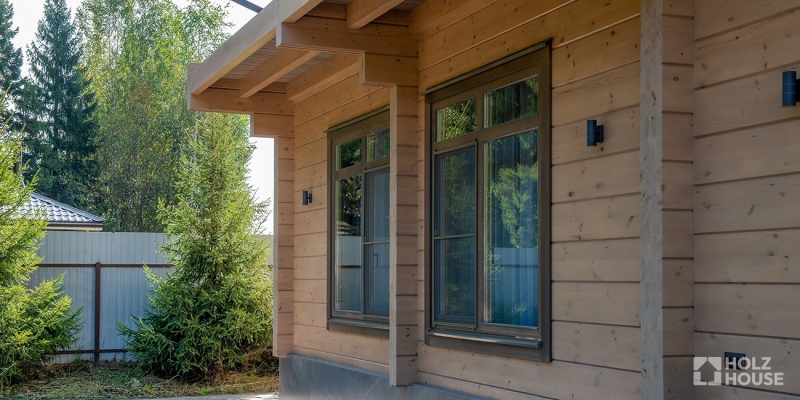 Дом из клееного бруса по проекту \"Окленд\" Фото 17