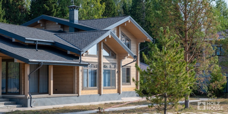 Дом из клееного бруса по проекту \"Окленд\" Фото 19