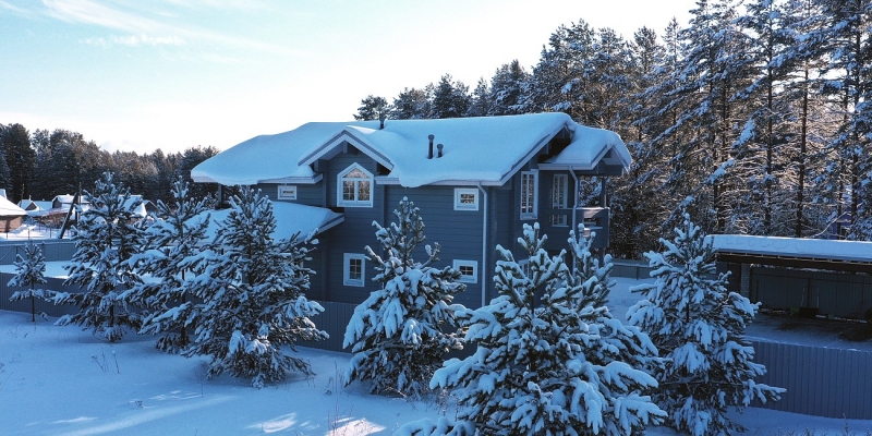 Аристократичный дом из клееного бруса по проекту Оксфорд - фото 4 на сайте Holz House