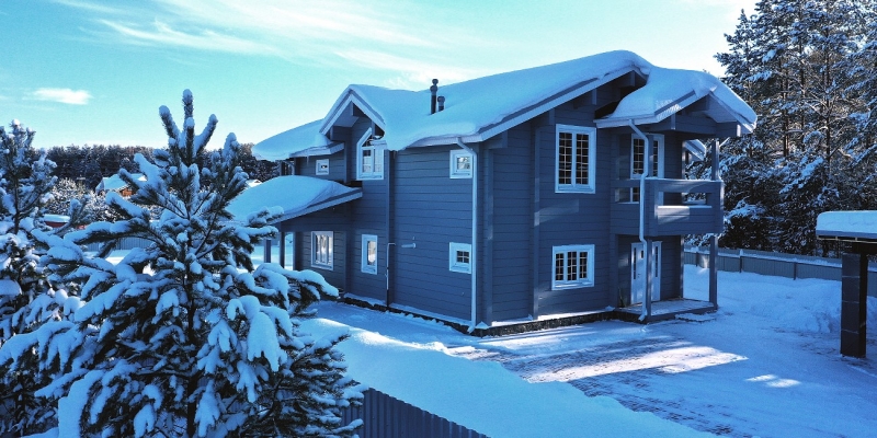 Аристократичный дом из клееного бруса по проекту Оксфорд - фото 5 на сайте Holz House