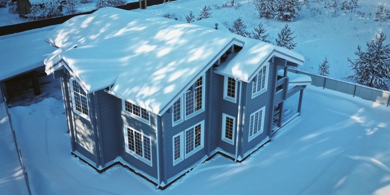 Аристократичный дом из клееного бруса по проекту Оксфорд - фото 8 на сайте Holz House