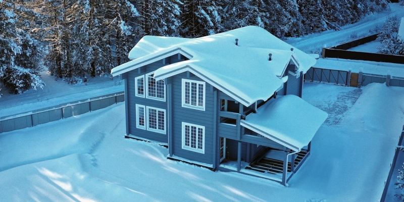 Аристократичный дом из клееного бруса по проекту Оксфорд - фото 10 на сайте Holz House