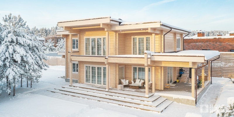 Дом из клееного бруса по проекту Портофино - фото 12 на сайте Holz House