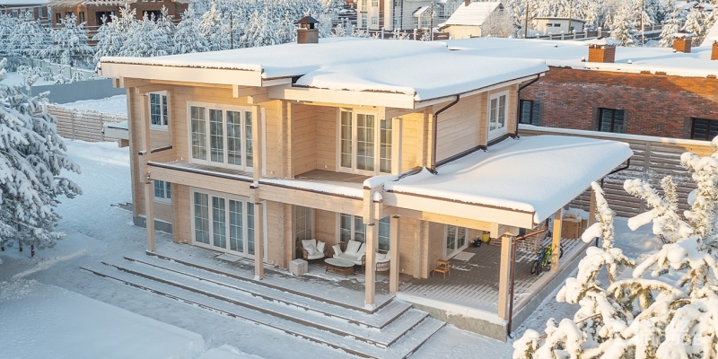 Дом из клееного бруса по проекту Портофино - фото 13 на сайте Holz House