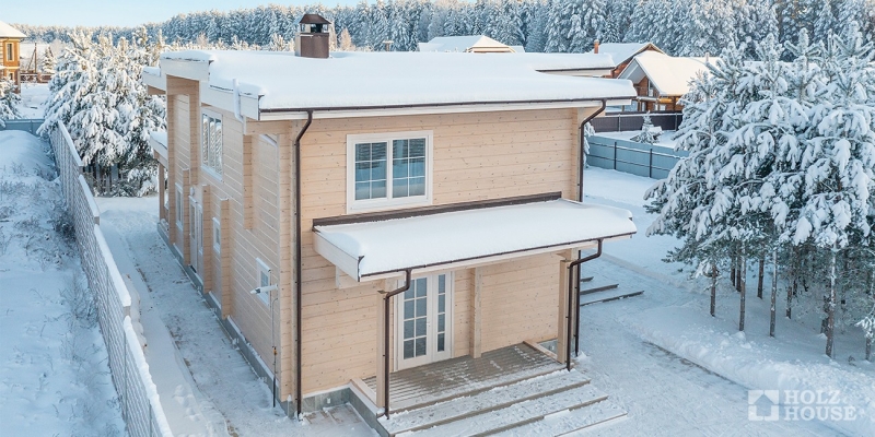 Дом из клееного бруса по проекту Портофино - фото 9 на сайте Holz House