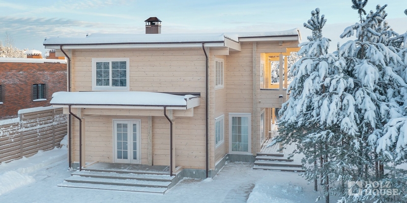 Дом из клееного бруса по проекту Портофино - фото 10 на сайте Holz House