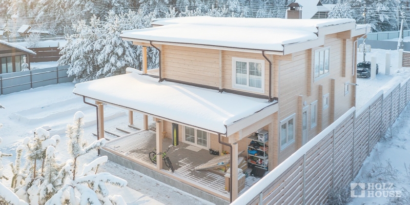 Дом из клееного бруса по проекту Портофино - фото 7 на сайте Holz House