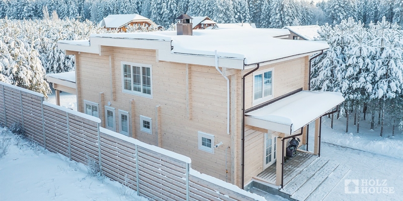 Дом из клееного бруса по проекту Портофино - фото 8 на сайте Holz House