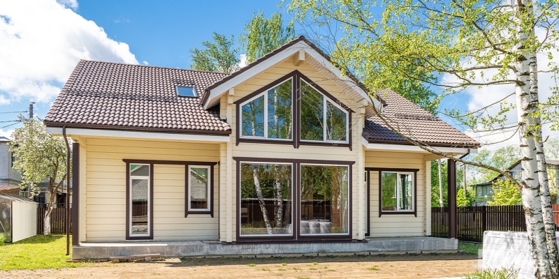 Дом из клееного бруса по проекту Прага v2 - фото 3 на сайте Holz House