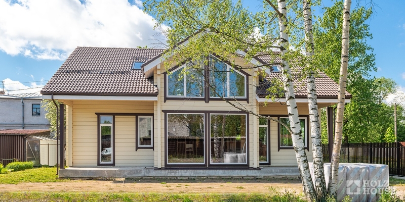 Дом из клееного бруса по проекту Прага v2 - фото 8 на сайте Holz House