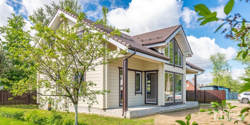 Дом из клееного бруса по проекту Прага v2 - фото 5 на сайте Holz House