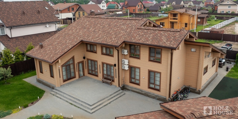 Дом из клееного бруса по проекту \"Прованс\" Фото 3