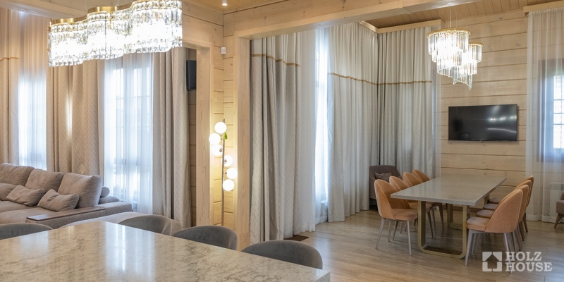 Дом из клееного бруса по проекту \"Прованс\" Фото 10