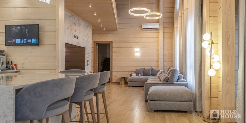 Дом из клееного бруса по проекту \"Прованс\" Фото 11