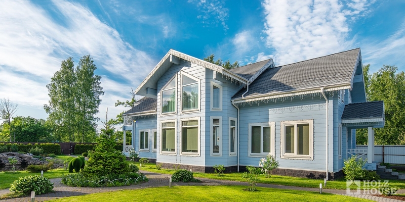 Эстетичный двухэтажный дом из клееного бруса по проекту Куинстаун - фото 12 на сайте Holz House