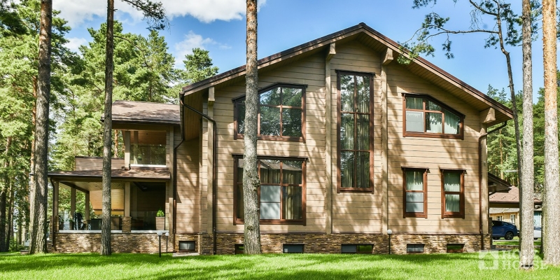 Двухэтажный дом из клееного бруса по проекту Сиэтл - фото 6 на сайте Holz House