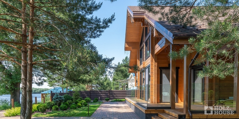 Дом из клееного бруса по проекту \"Сеул\" Фото 4