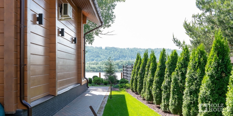 Дом из клееного бруса по проекту \"Сеул\" Фото 5