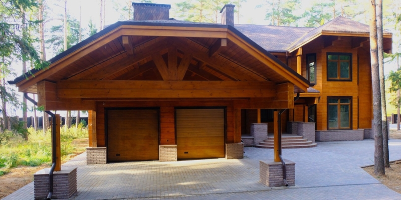 Проект Сокол из клееного бруса посреди соснового бора - фото 21 на сайте Holz House