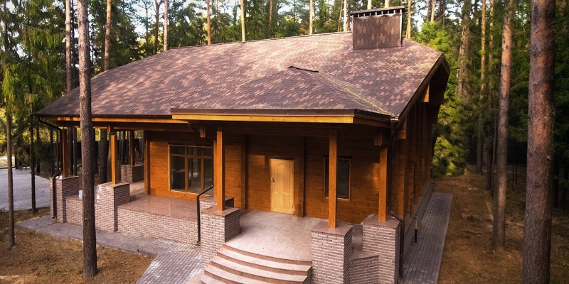 Проект Сокол из клееного бруса посреди соснового бора - фото 23 на сайте Holz House