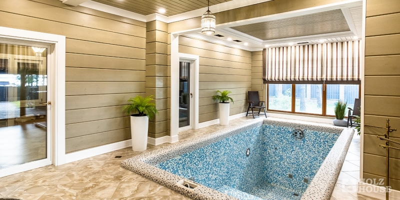 Проект Сокол из клееного бруса посреди соснового бора - фото 4 на сайте Holz House