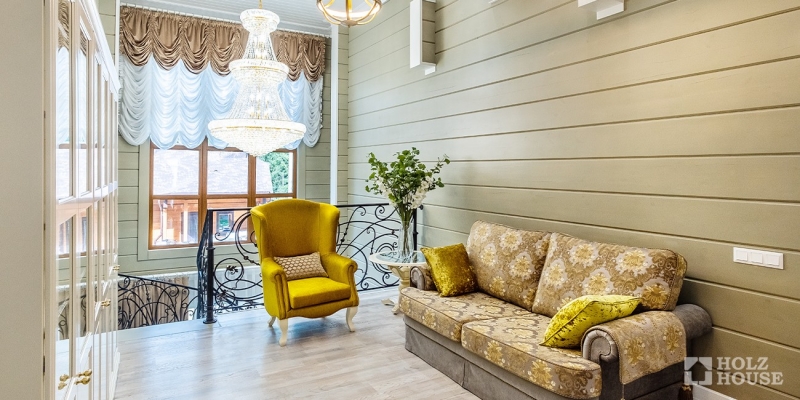 Проект Сокол из клееного бруса посреди соснового бора - фото 12 на сайте Holz House