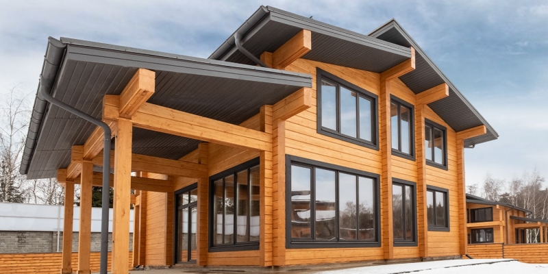 Проект двухэтажного дома Тарту в стиле модерн - фото 20 на сайте Holz House