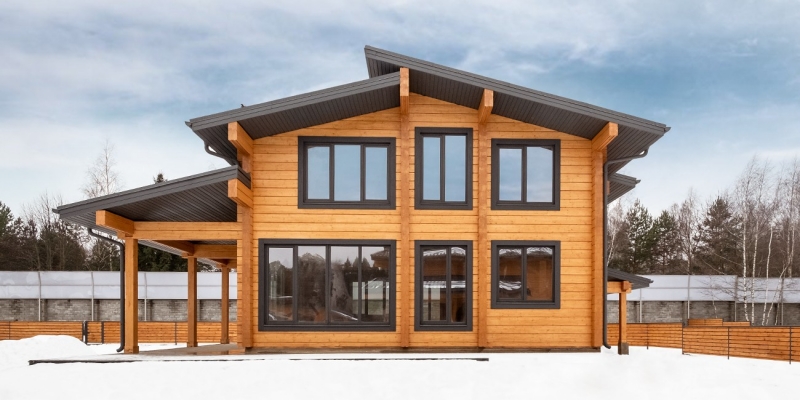 Проект двухэтажного дома Тарту в стиле модерн - фото 19 на сайте Holz House