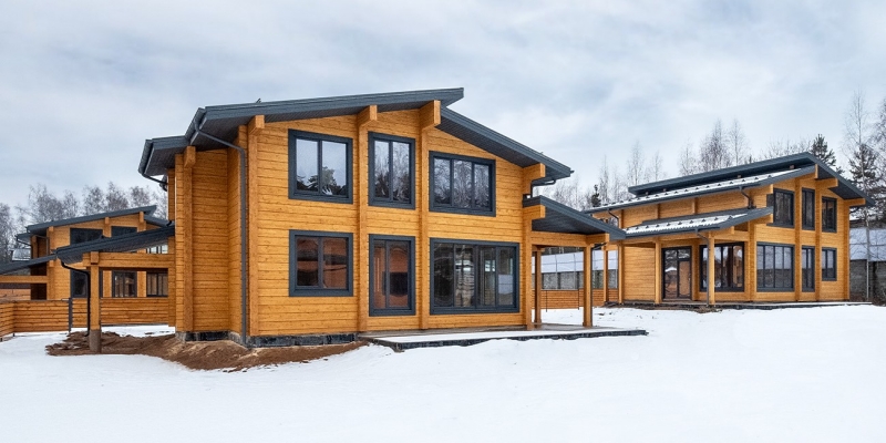 Проект двухэтажного дома Тарту в стиле модерн - фото 24 на сайте Holz House