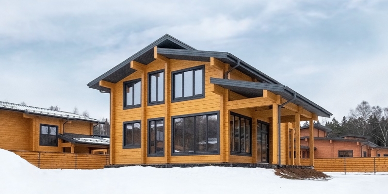 Проект двухэтажного дома Тарту в стиле модерн - фото 25 на сайте Holz House