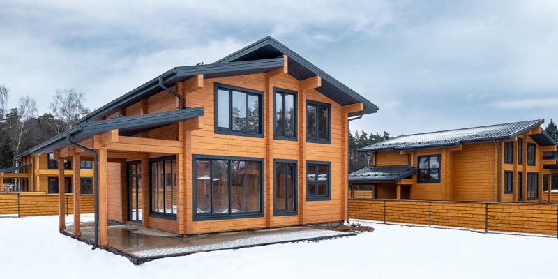 Проект двухэтажного дома Тарту в стиле модерн - фото 26 на сайте Holz House