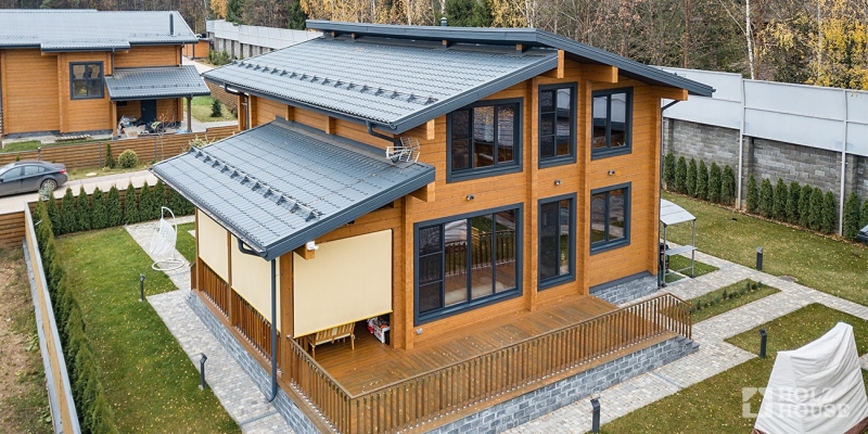 Проект двухэтажного дома Тарту в стиле модерн - фото 9 на сайте Holz House