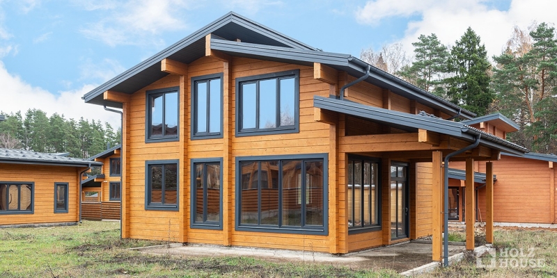 Проект двухэтажного дома Тарту в стиле модерн - фото 16 на сайте Holz House