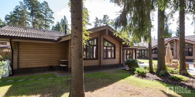 Баня из клееного бруса по проекту Толедо - фото 5 на сайте Holz House