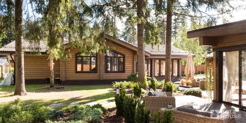 Баня из клееного бруса по проекту Толедо - фото 2 на сайте Holz House