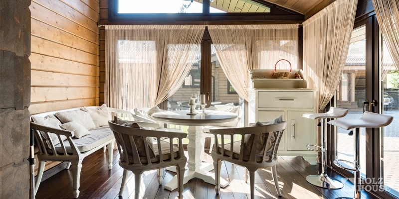 Баня из клееного бруса по проекту Толедо - фото 14 на сайте Holz House