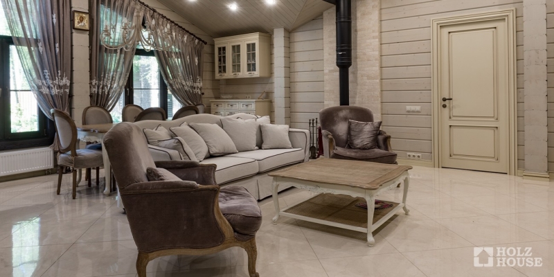 Баня из клееного бруса по проекту Толедо - фото 6 на сайте Holz House