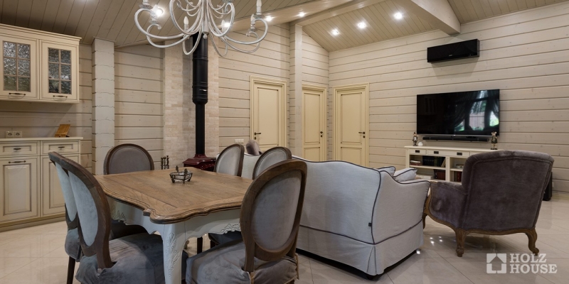 Баня из клееного бруса по проекту Толедо - фото 8 на сайте Holz House