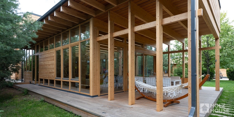 Дом из клееного бруса по проекту \"Торонто\" Фото 12