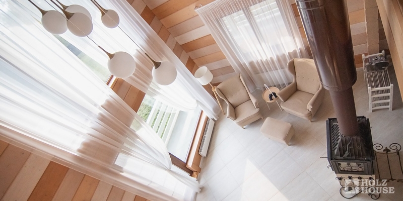 Деревянный дом из клееного бруса по проекту Валенсия - фото 7 на сайте Holz House