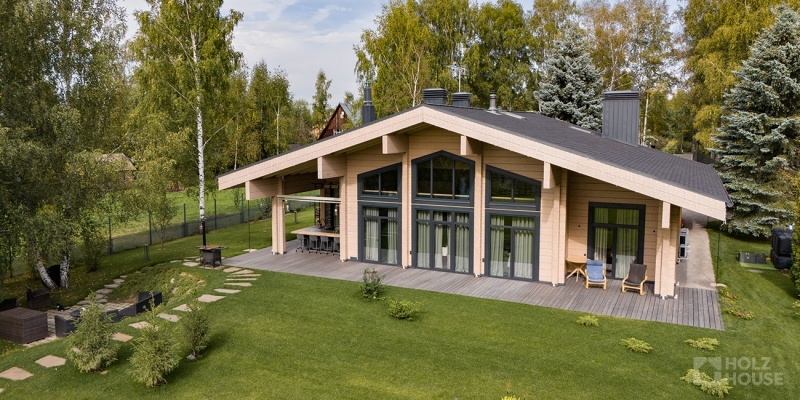 Дом из клееного бруса по проекту \"Валетта\" Фото 3