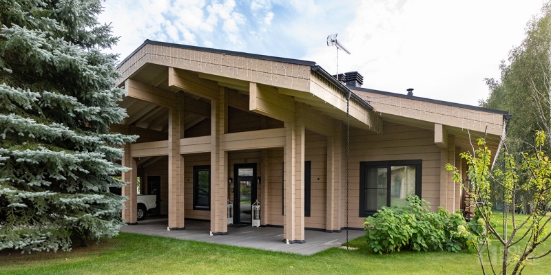 Дом из клееного бруса по проекту \"Валетта\" Фото 10