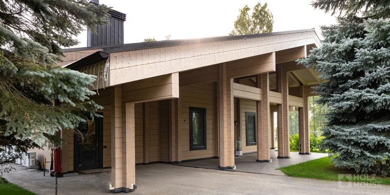 Дом из клееного бруса по проекту \"Валетта\" Фото 11