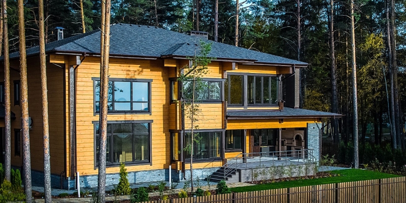 Двухэтажный дом из клееного бруса по проекту Венеция - фото 27 на сайте Holz House