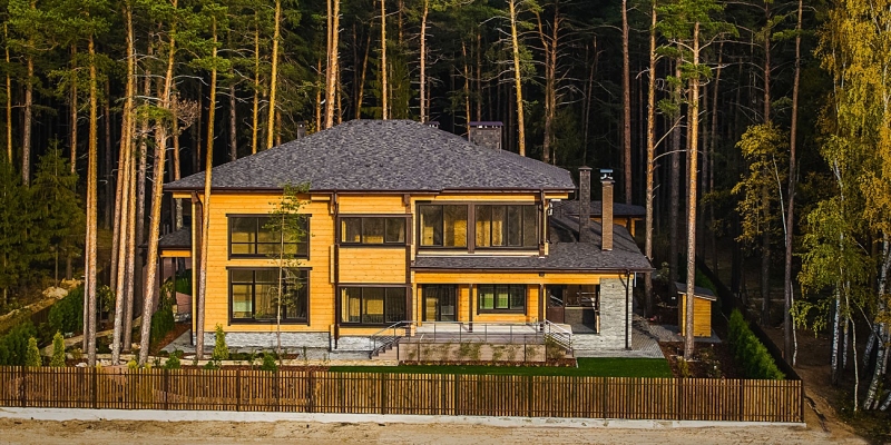 Двухэтажный дом из клееного бруса по проекту Венеция - фото 26 на сайте Holz House