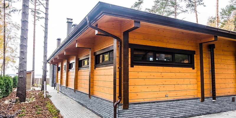 Двухэтажный дом из клееного бруса по проекту Венеция - фото 24 на сайте Holz House